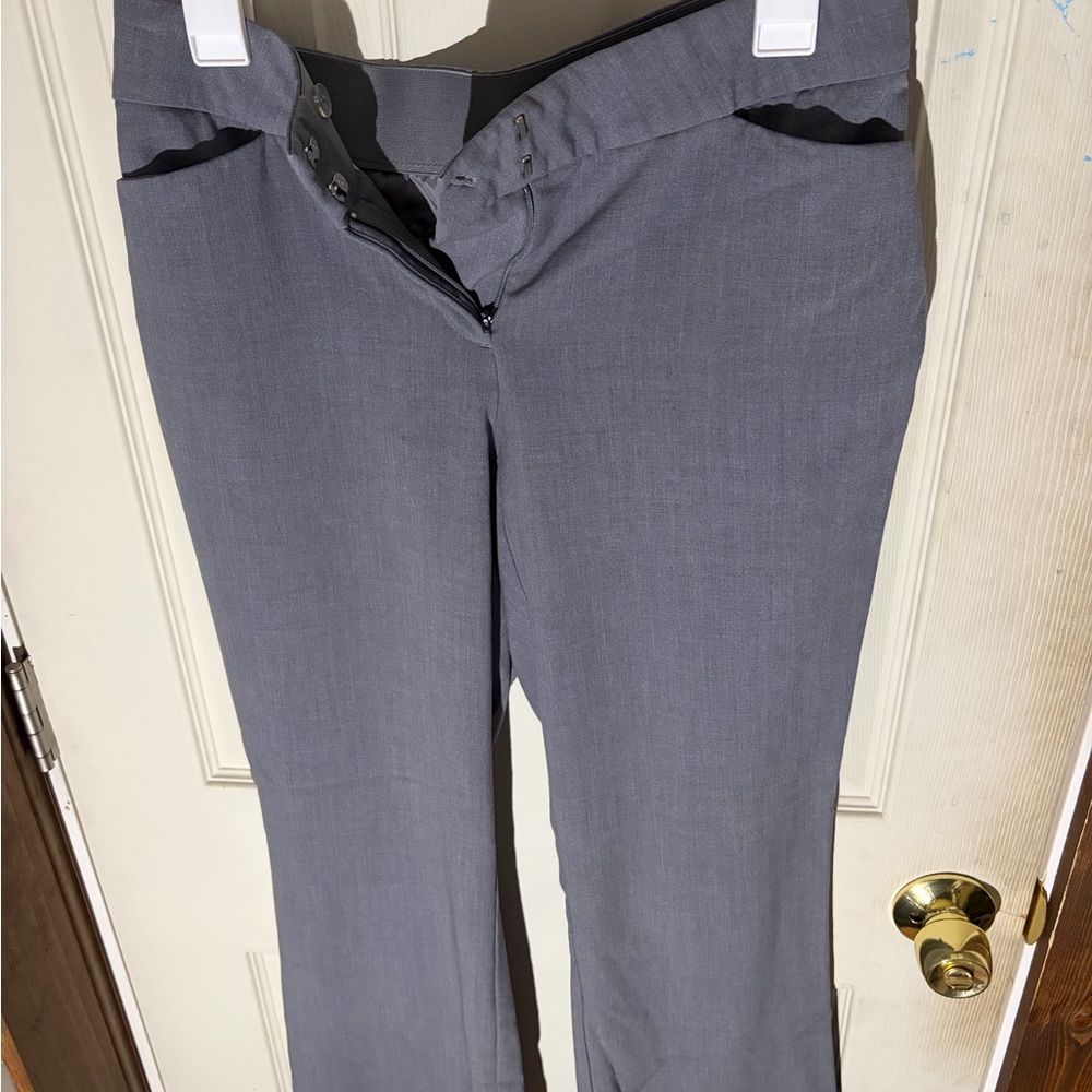 JM Collection Charcoal Flare Pants